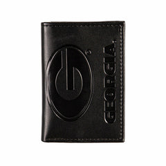 University of Georgia, Tri-Fold Wallet, Black, Collegiate, Home
