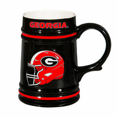 University of Georgia Ceramic Stein Cup, 24oz, Collegiate, Home