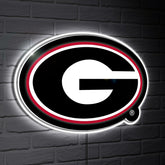 Georgia LED Wall Decor, Glazelite, Logo, Collegiate, Home