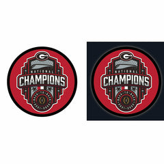 University of Georgia National Champions College Large Round Edgelite , Collegiate, Home