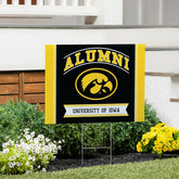 University of Iowa Coroplast Yard Sign Alumni, Collegiate, Home