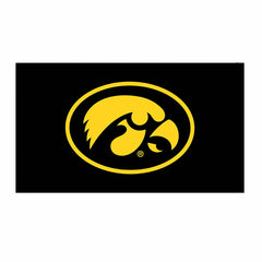 Full Color PVC Mat, 16" x 28", University of Iowa, Collegiate
