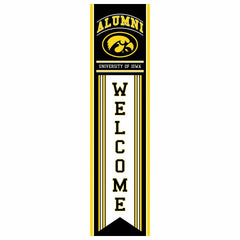 University of Iowa Alumni Single Sided Large Leaner, 46", Collegiate, Home