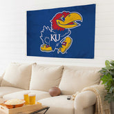University of Kansas Single Sided Estate Flag with 2 Grommets, 3'x5', Collegiate, Home