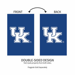 Applique Flag, Reg, University of Kentucky, Collegiate, Home