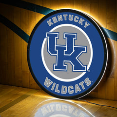 LED Wall Decor, Round, University of Kentucky, Collegiate, Home