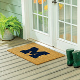 University Of Michigan Large Full Color Coir Mat, 36"x24", Collegiate
