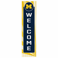 University Of Michigan Summer Seasonal Single Sided Large Leaner, 46", Collegiate, Home