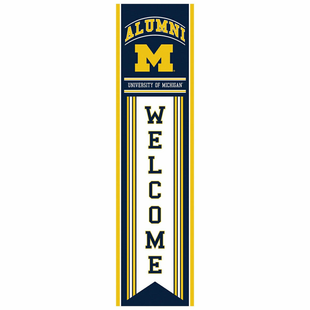 University Of Michigan Alumni Single Sided Large Leaner, 46", Collegiate, Home
