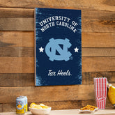University of North Carolina Wood Wall Sign, 16x24, Collegiate, Home