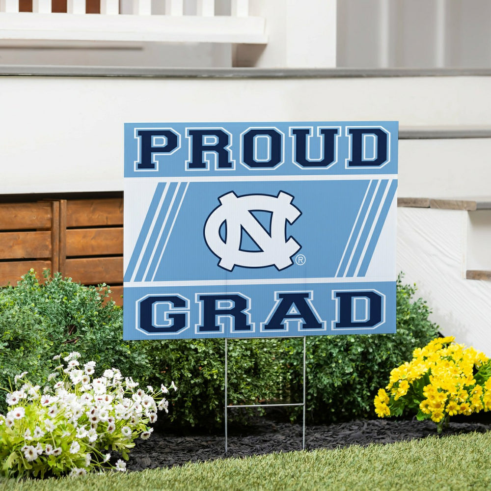 University of North Carolina Coroplast Yard Sign Graduate, Collegiate, Home