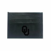 Front Pocket Wallet w/ RFID Blocking, University of Oklahoma, Black, Collegiate, Home
