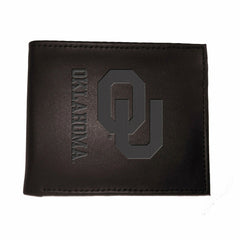 University of Oklahoma, Bi-Fold Wallet, Black, Collegiate, Home