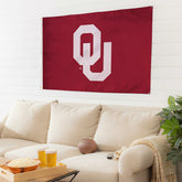 University of Oklahoma Single Sided Estate Flag with 2 Grommets, 3'x5', Collegiate, Home