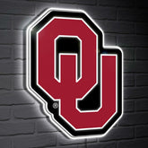 Oklahoma LED Wall Decor, Glazelite, Logo, Collegiate, Home
