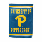 Embossed Suede Flag, GDN Size, University of Pittsburgh, Collegiate, Home