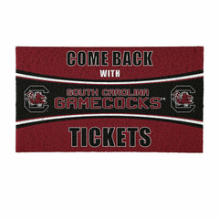 28" x 16" PVC Trapper Mat, Come Back with Tickets, University of South, Collegiate