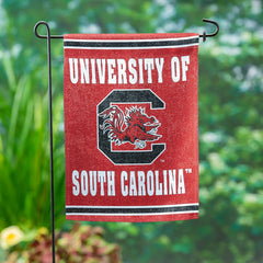 University of South Carolina Embossed Suede Garden Flag, Collegiate, Home