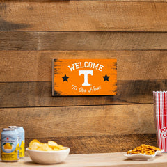 University of Tennessee Wood Wall Sign, 6x11, Collegiate, Home