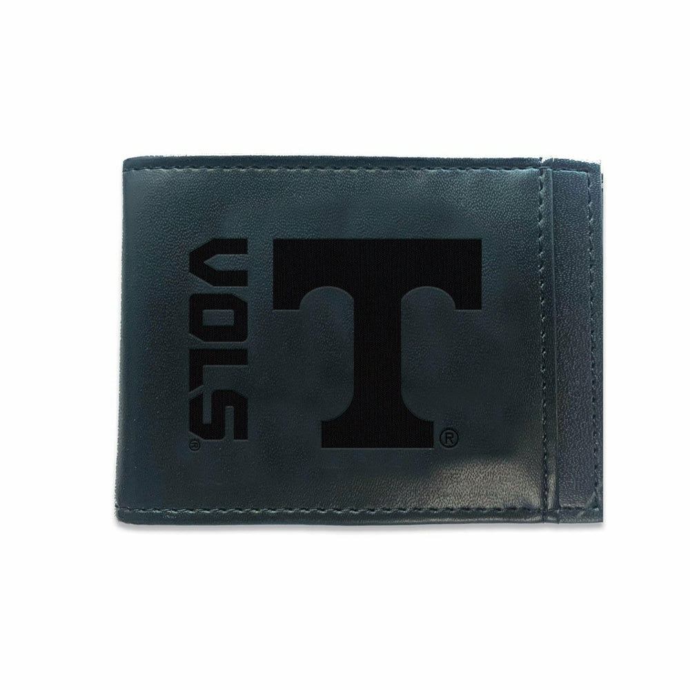 Front Pocket Wallet w/ RFID Blocking, University of Tennessee, Black, Collegiate, Home