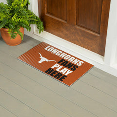 University of Texas Fan Mat, 28"x16", Collegiate