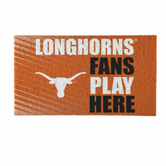 University of Texas Fan Mat, 28"x16", Collegiate