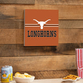 University of Texas Wood Wall Sign, 12x12, Collegiate, Home