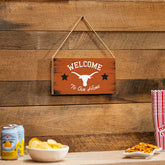 University of Texas Wood Wall Sign, 6x11, Collegiate, Home