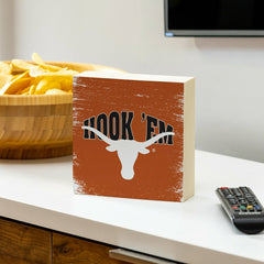 University of Texas Plock, Down Home Fans, 6x6, Collegiate, Home