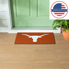 Full Color PVC Mat, 16" x 28", University of Texas, Collegiate