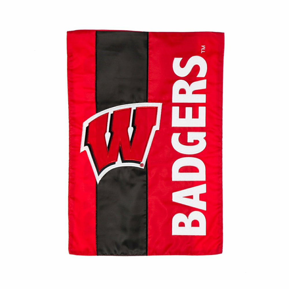 University of Wisconsin-Madison Embellished Garden Flag, Collegiate, Home