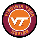 LED Wall Decor, Round, Virginia Tech, Collegiate, Home