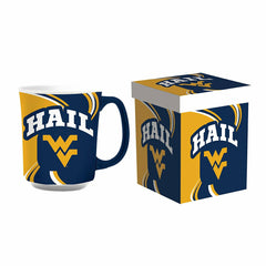 West Virginia University, 14oz Ceramic Cup of Awesome with Matching Bo, Collegiate, Home