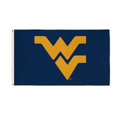 West Virginia University Single Sided Estate Flag with 2 Grommets, 3'x, Collegiate, Home
