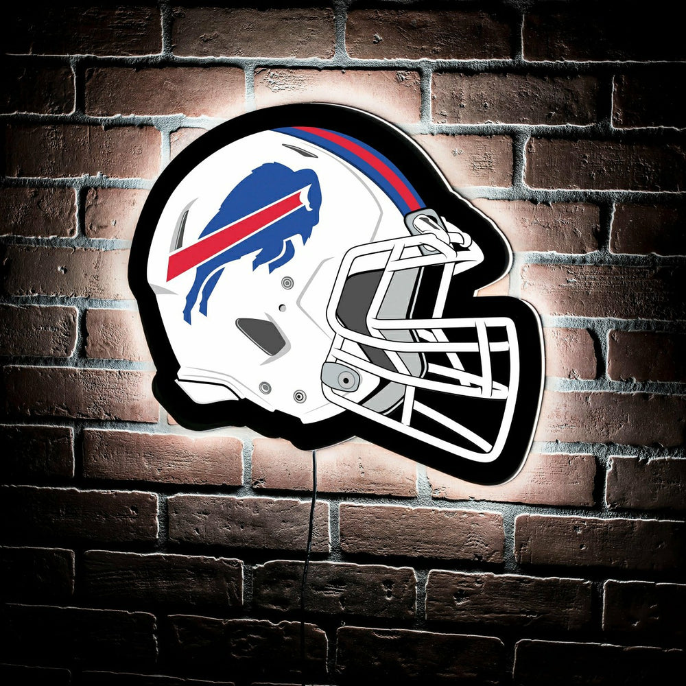 LED Wall Decor, Helmet, Buffalo Bills, NFL, Home