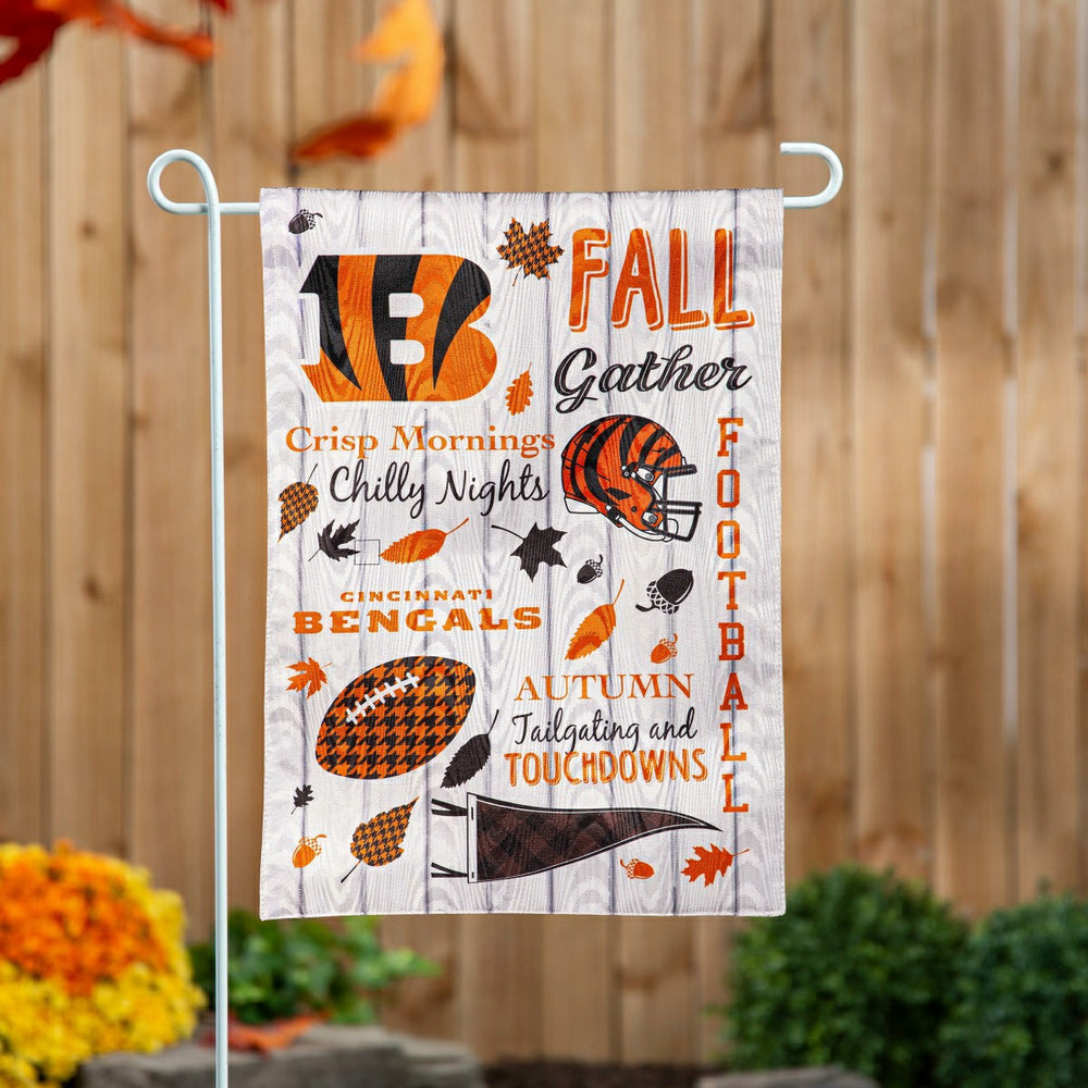 Cincinnati Bengals, Moire Flag, GDN, Fall Seasonal, NFL, Home