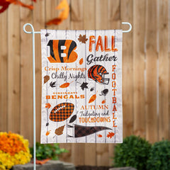 Cincinnati Bengals, Moire Flag, GDN, Fall Seasonal, NFL, Home