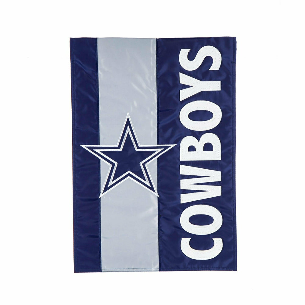 Dallas Cowboys Embellished Garden Flag, NFL, Home
