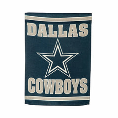 Embossed Suede Flag, GDN Size, Dallas Cowboys, NFL, Home
