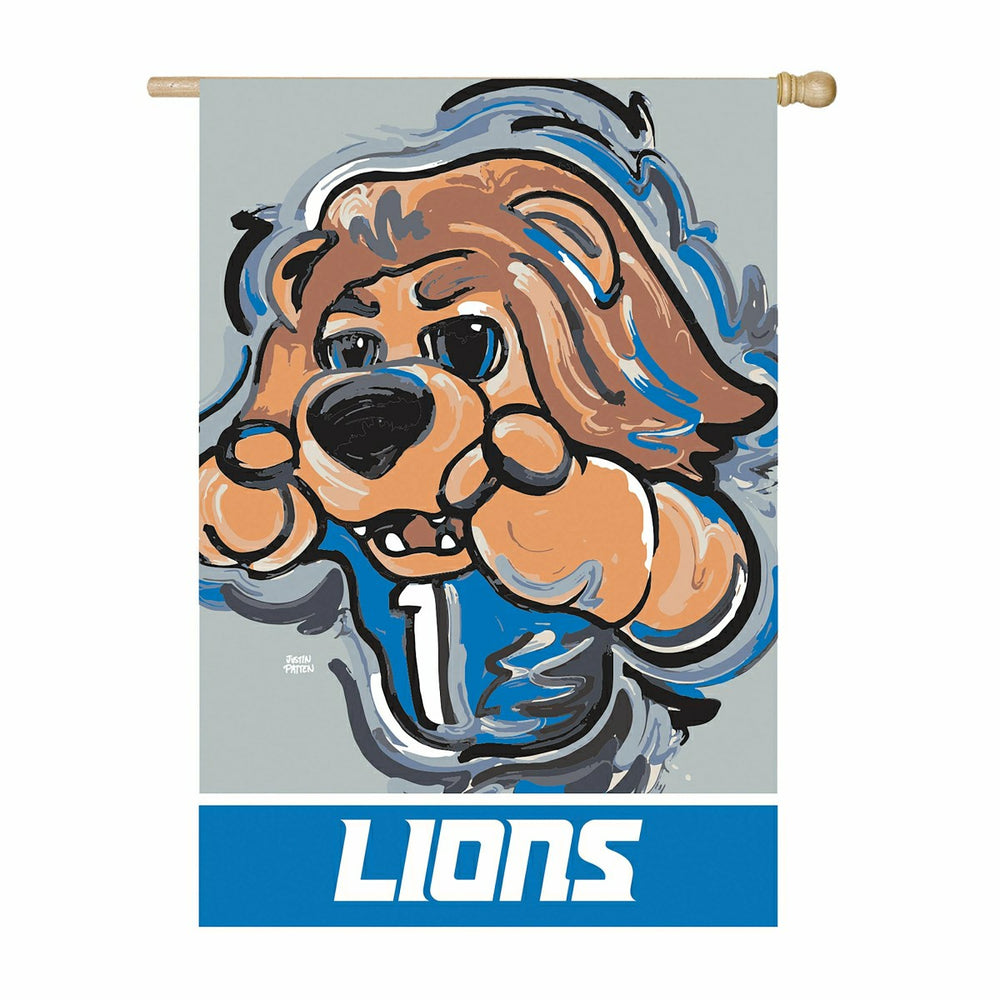 Detroit Lions, Suede REG Justin Patten, NFL, Home