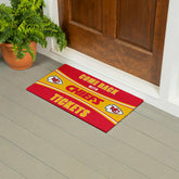 28" x 16" PVC Trapper Mat, Come Back with Tickets, Kansas City Chiefs, NFL