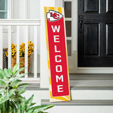 Kansas City Chiefs Summer Seasonal Single Sided Large Leaner, 46", NFL, Home