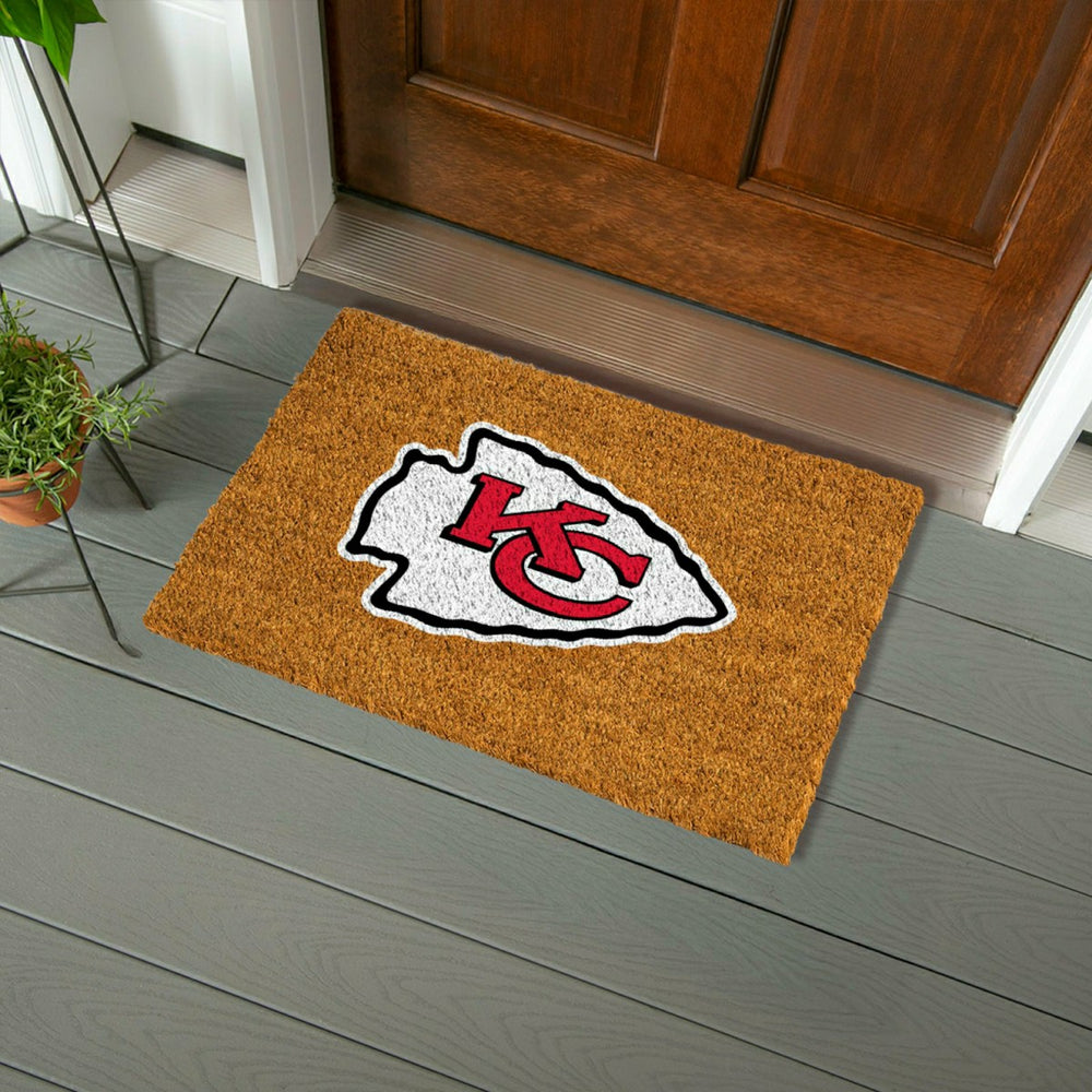 Coir Mat, 16"x28", Kansas City Chiefs, NFL