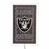 Las Vegas Raiders NFL Football Rectangle Neolite LED Decor, NFL, Home