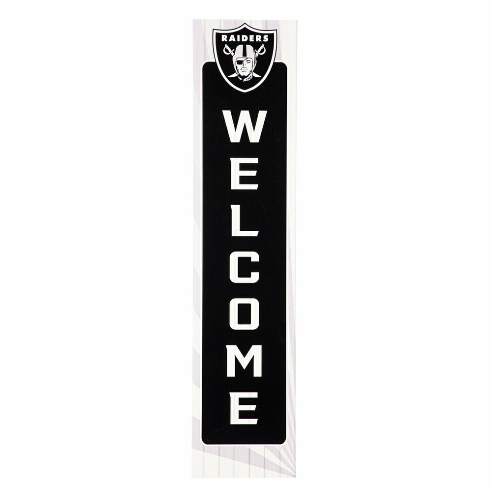 Las Vegas Raiders Summer Seasonal Single Sided Large Leaner, 46", NFL, Home