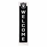 Las Vegas Raiders Summer Seasonal Single Sided Large Leaner, 46", NFL, Home