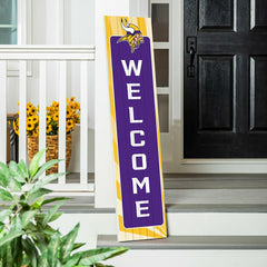 Minnesota Vikings Summer Seasonal Single Sided Large Leaner, 46", NFL, Home