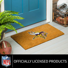 Coir Mat, 16"x28", Minnesota Vikings, NFL