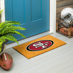 Coir Mat, 16"x28", San Francisco 49ers, NFL