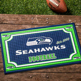 Indoor/Outdoor NFL Team Pride Embossed Doormat, Seattle Seahawks, NFL